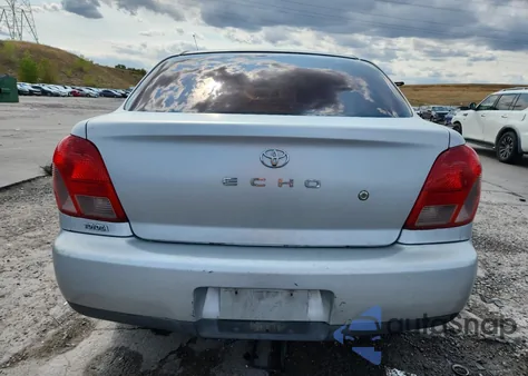 2001 Toyota Echo z USA, uszkodzony, nr VIN JTDBT123110190079